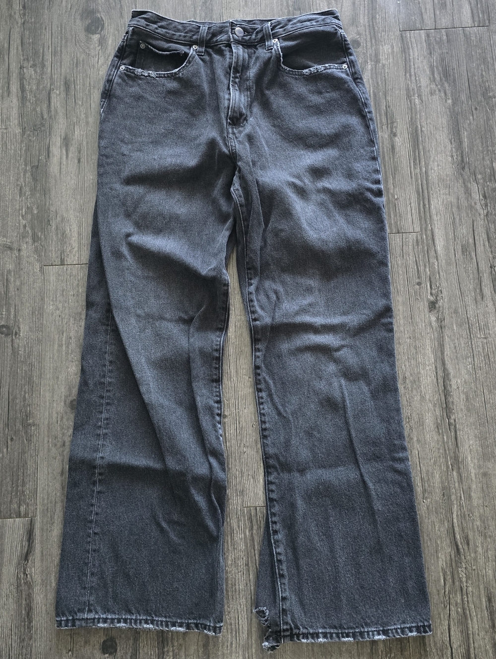 Aritzia Denim Forum Farrah High Rise Wide Leg Jeans